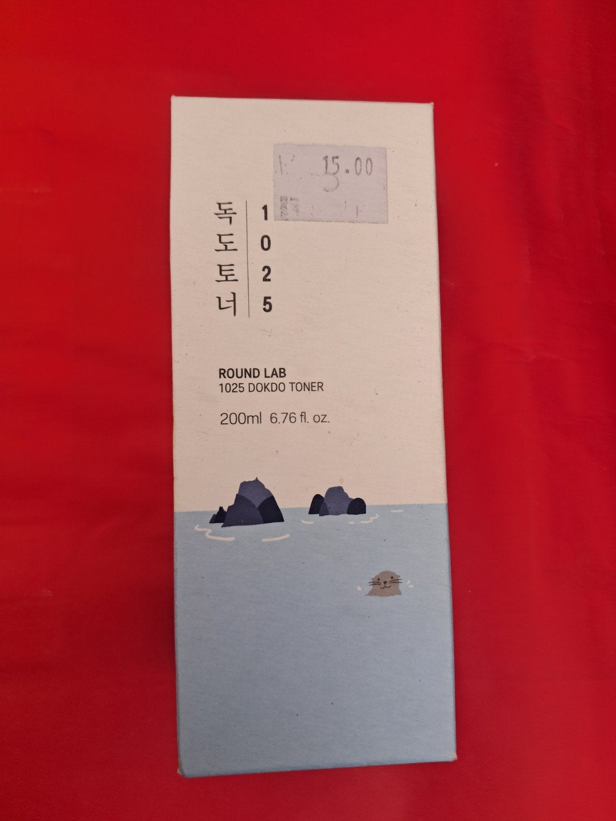 korean skincare k-beauty Round Lab 1025 Dokdo Toner 200ml, Ophalen of Verzenden, Nieuw, Gehele gezicht, Verzorging