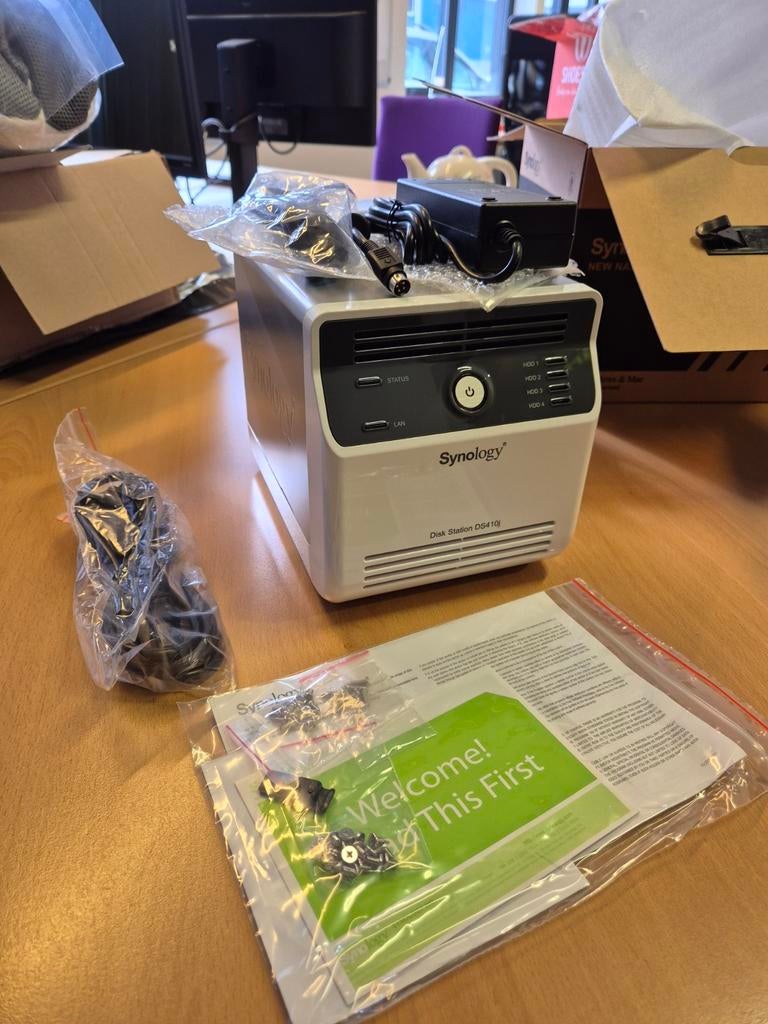 Nieuwe Synology DS410j NAS - Ongebruikt in originele doos, Ophalen of Verzenden, Nieuw