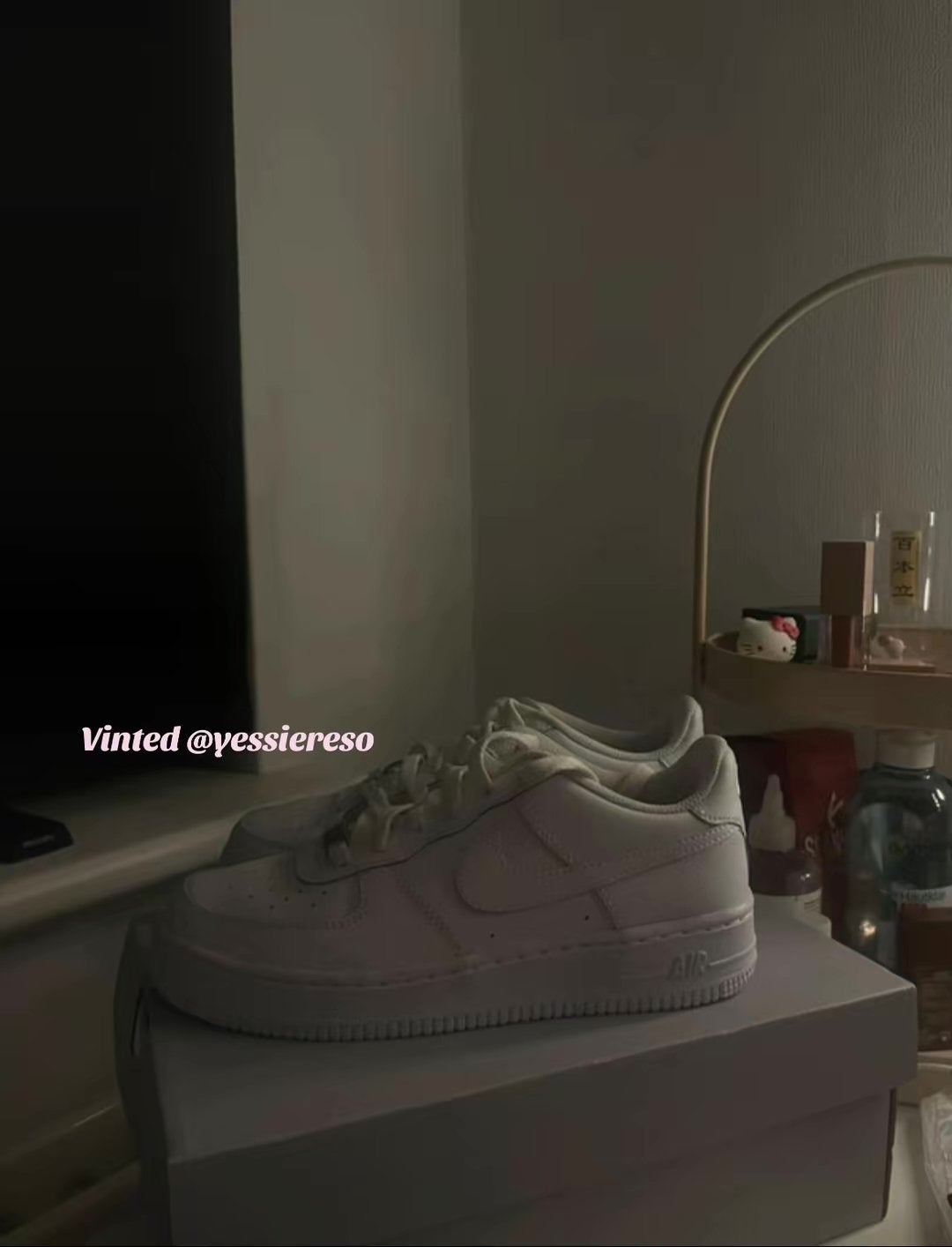 Witte Nike Air Force 1 Sneakers, Wit, Nieuw, Ophalen of Verzenden, Sneakers of Gympen