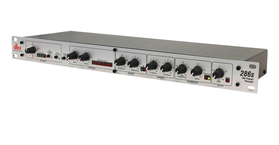 dbx 286s Microfoon Voorversterker / Processor (2023), Ophalen of Verzenden, Zo goed als nieuw, Minder dan 50 watt