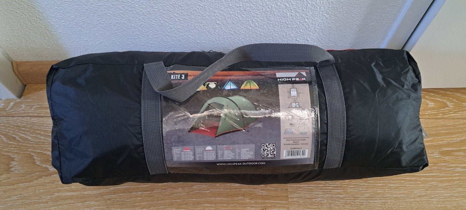High Peak Kite 3 Tent - Nieuw en Ongebruikt, Caravans en Kamperen, Tenten, Ophalen of Verzenden, Nieuw, Tot en met 3