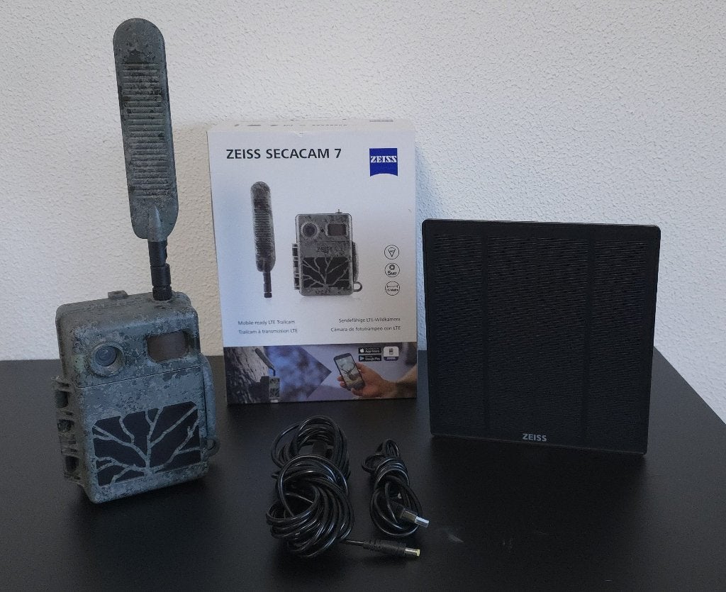 Zeiss Secacam 7 + Zeiss zonnepaneel, Ophalen of Verzenden, Zo goed als nieuw, Overige merken