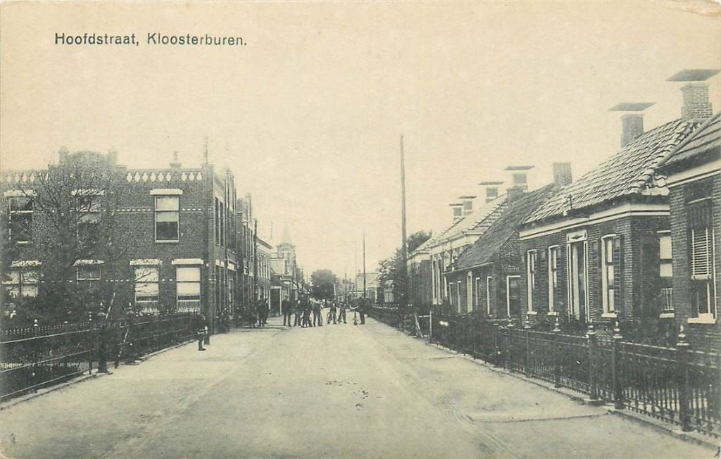 378-338-023 Kloosterburen Hoofdstraat, Verzenden, Voor 1920, Groningen