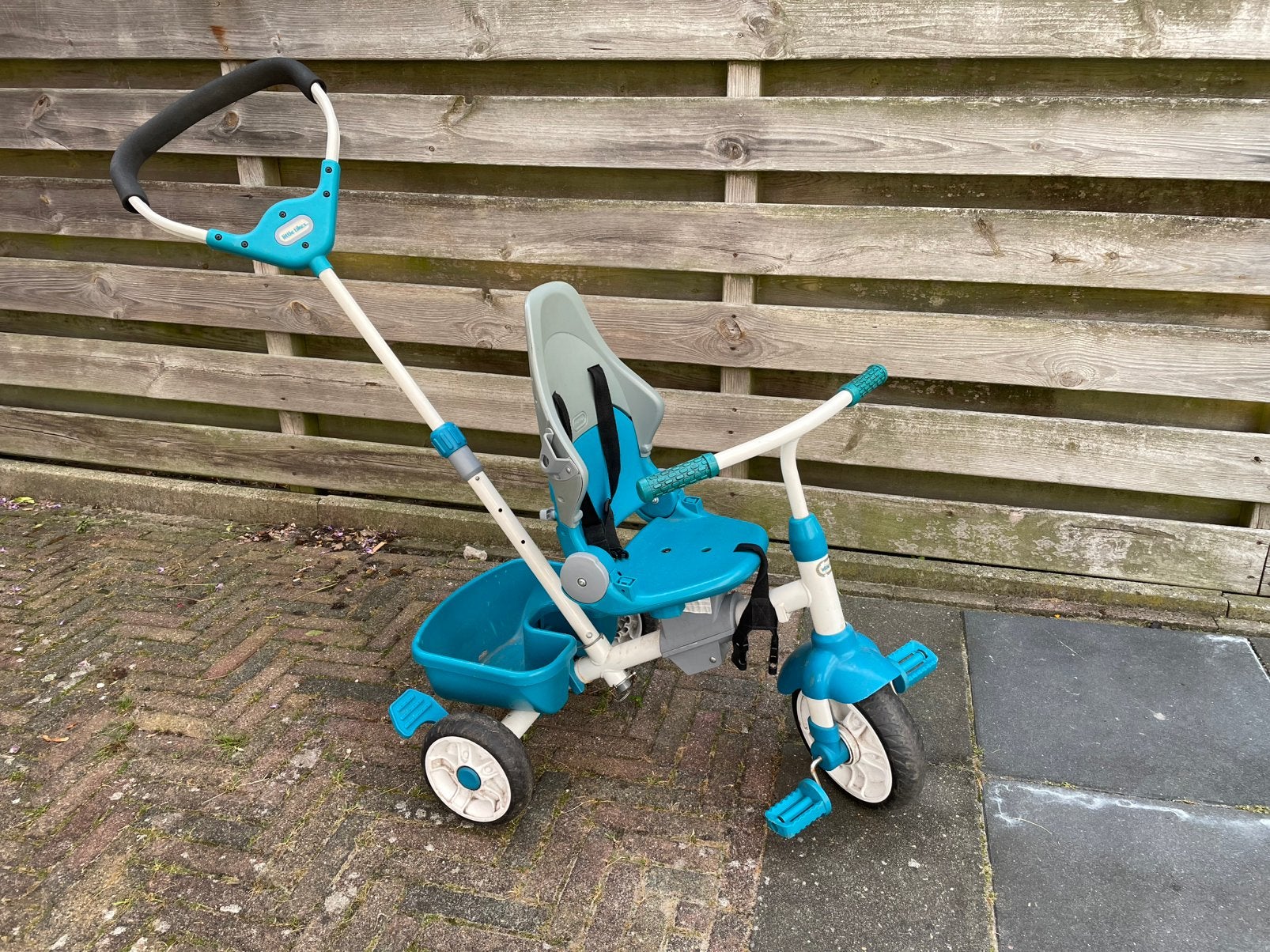Little Tikes loopfiets met duwstang, Kinderen en Baby's, Speelgoed | Buiten | Voertuigen en Loopfietsen, Ophalen, Zo goed als nieuw
