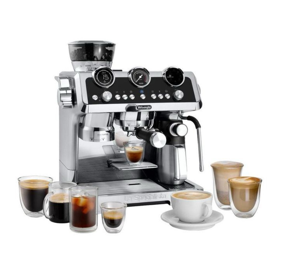 De'Longhi La Specialista Maestro Espressoapparaat, Ophalen, Afneembaar waterreservoir, Espresso apparaat, Koffiebonen
