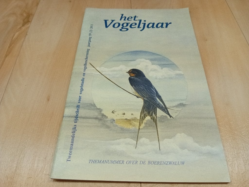 Het Vogeljaar - Themanummer over de Boerenzwaluw (2011), Boeken, Ophalen of Verzenden, Gelezen, Vogels