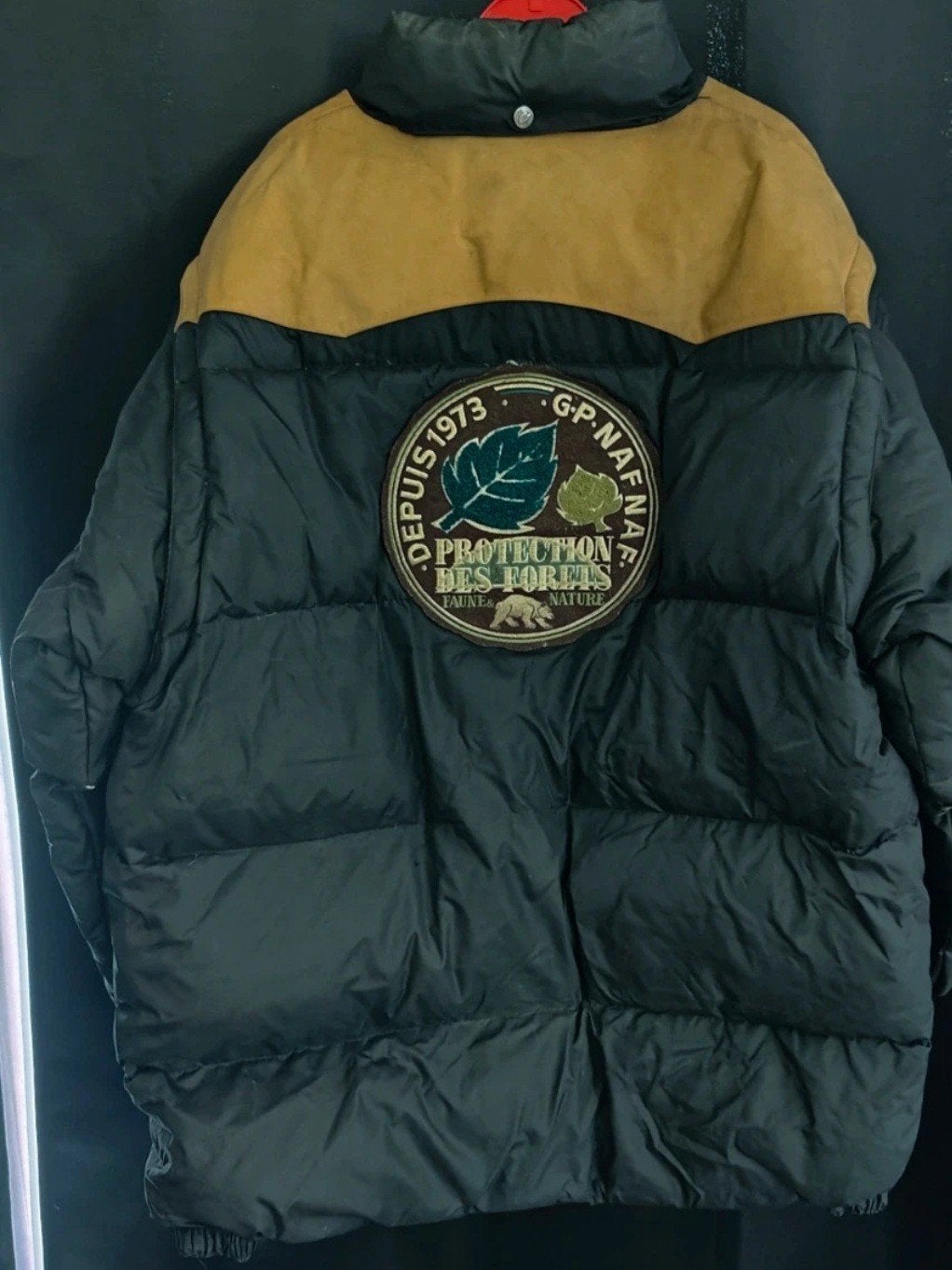 Vintage naf naf heren jas  / bodywarmer  maat xxl ., Ophalen of Verzenden, Zo goed als nieuw, Overige maten