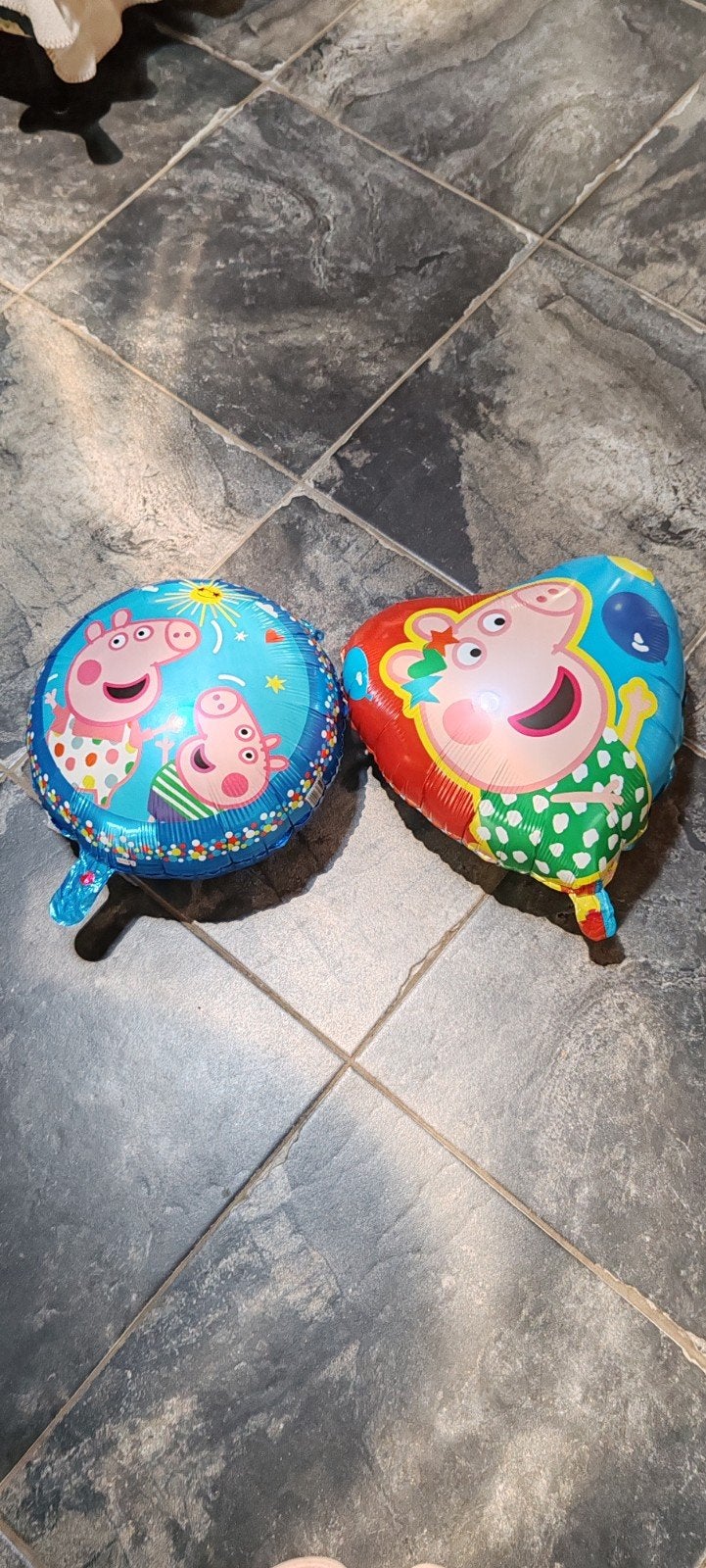 Peppa pig Folie Ballon 2x, Hobby en Vrije tijd, Ophalen of Verzenden, Nieuw, Versiering
