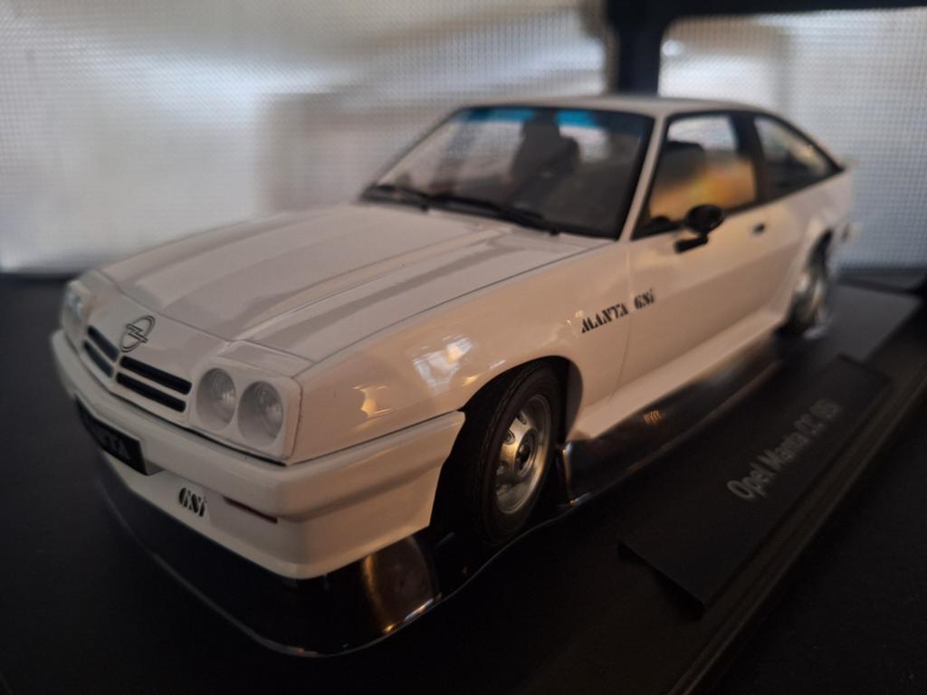 Opel Manta CC GSi 1982 Schaal 1:18, Auto, Norev, Ophalen of Verzenden, Norev