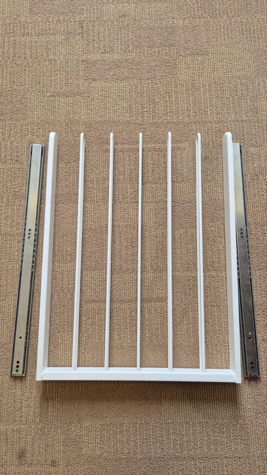 IKEA pax uittrekbaar broekenrek met geleiders, komplement, Ophalen, Met plank(en), 50 tot 100 cm, Zo goed als nieuw