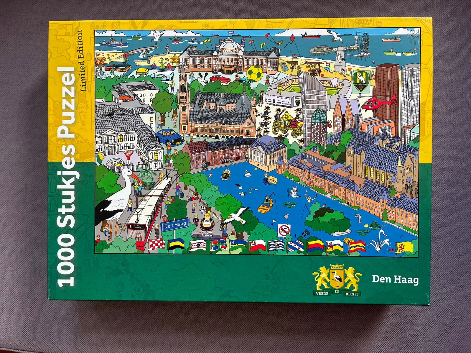 Puzzel Den Haag, Ophalen of Verzenden, 500 t/m 1500 stukjes, Zo goed als nieuw, Legpuzzel