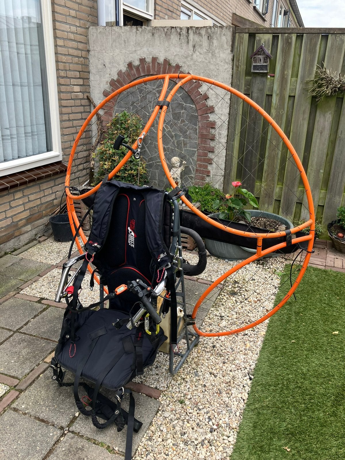 Complete set voor Paramotor vliegen, Ophalen, Zo goed als nieuw, Complete paraglider