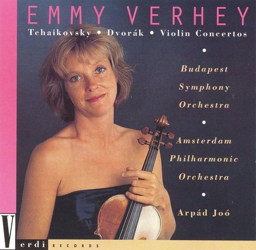 Emmy Verhey Tchaikovsky, Dvorak: Violin Concertos, Verzenden, Classicisme, Zo goed als nieuw, Kamermuziek