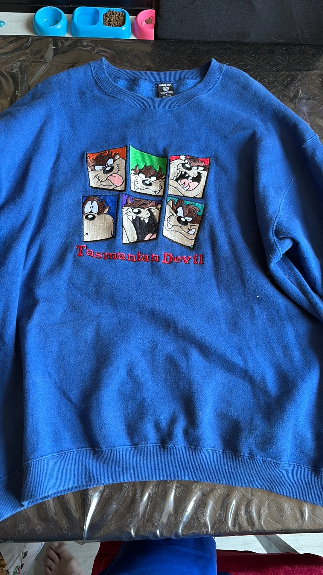 Vintage 1996 Tasmanian Devil trui maat Xl, Kleding | Heren, Ophalen of Verzenden, Gedragen, Overige maten
