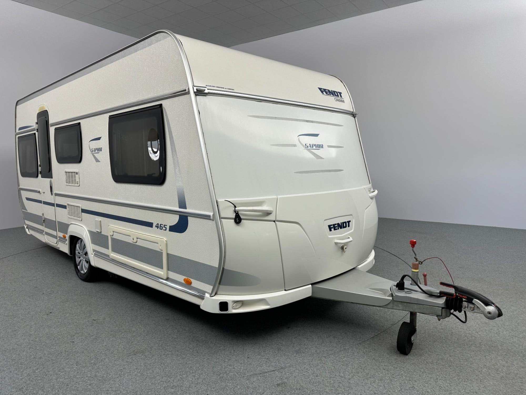 Fendt Saphir 465 TG Enkele bedden Mover Voortent, Caravans en Kamperen, Caravans, Serviceluik, Rondzit, Bedrijf, 1250 - 1500 kg