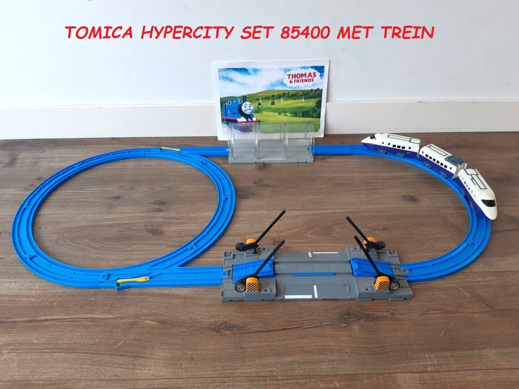 Tomy Tomica Hypercity Set 85400 met Trein, Ophalen of Verzenden, Gebruikt