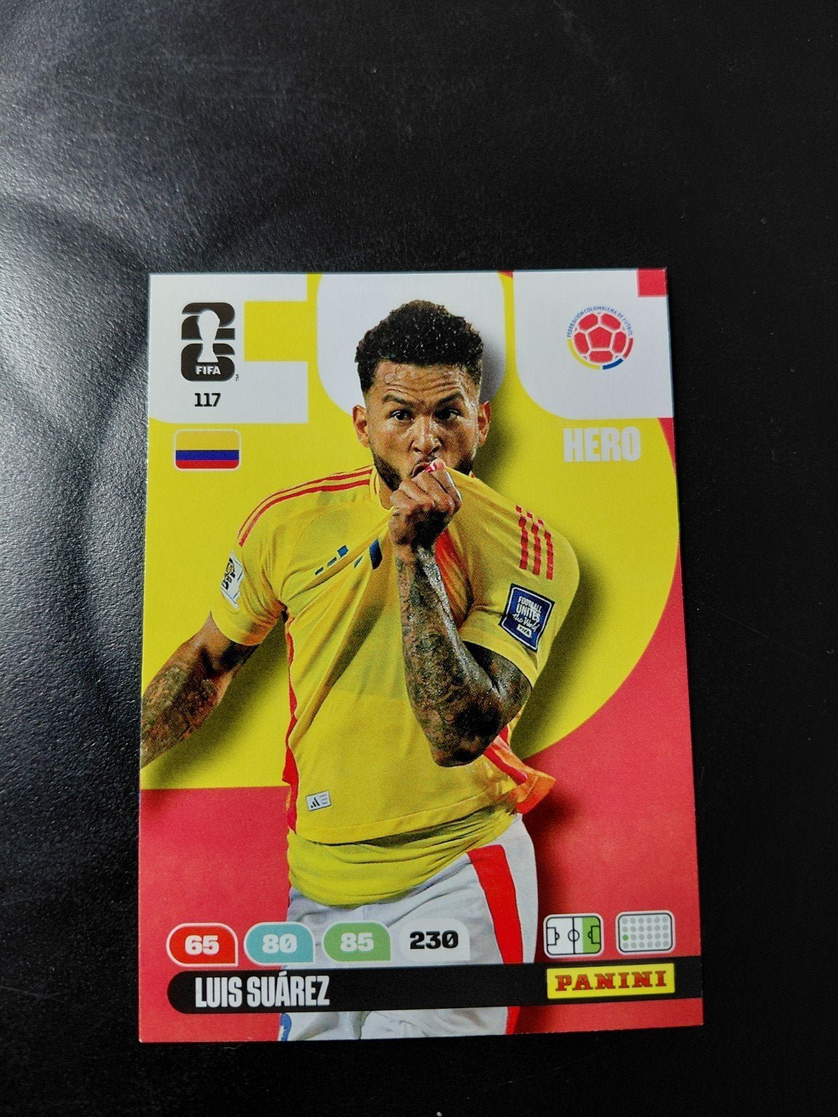 Luis suarez (colombia) panini wk 2026, Ophalen of Verzenden, Nieuw, Buitenlandse clubs, Poster, Plaatje of Sticker