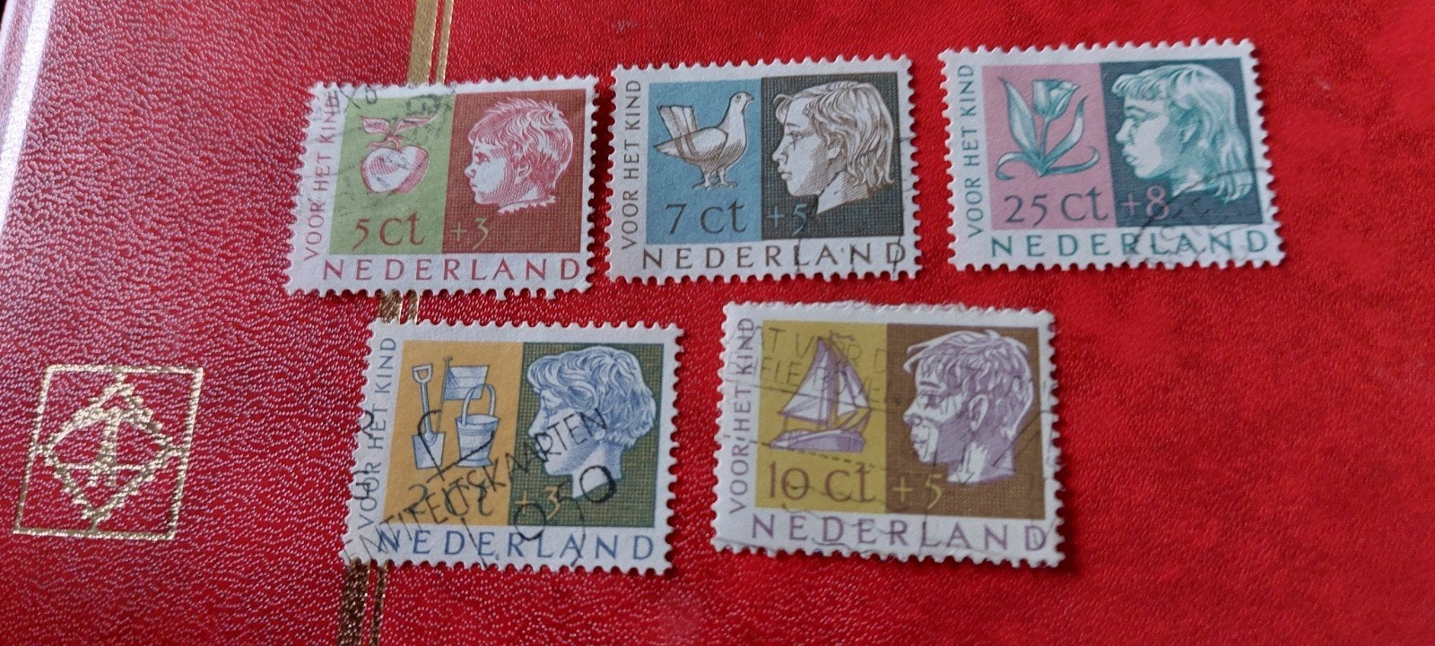 Nederland, Ophalen of Verzenden, Na 1940, Gestempeld