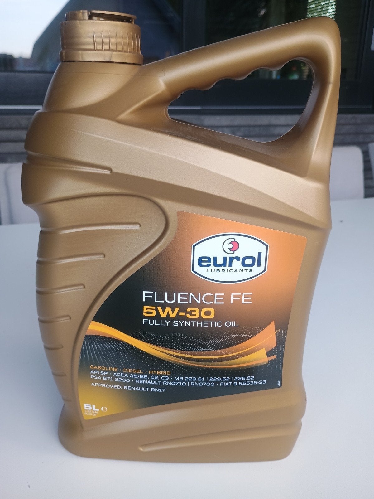 Eurol Fluence FE 5W-30 Volledig Synthetische Olie 5L Nieuw, Ophalen of Verzenden