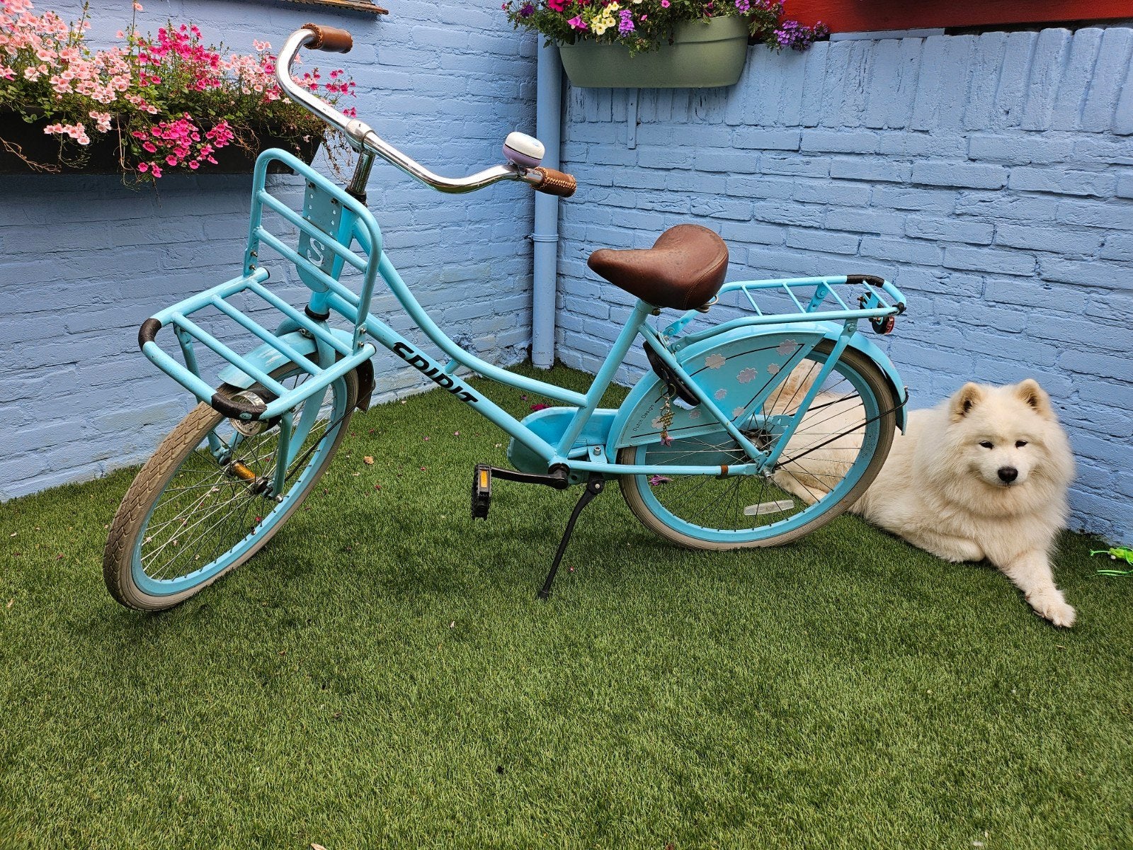 Meisjes transportfiets 24 inch Spirit, Ophalen of Verzenden, Gebruikt, 24 inch