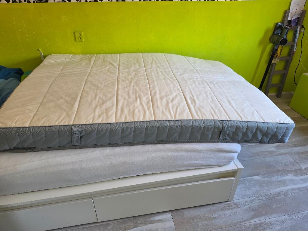 Ikea matras, Huis en Inrichting, Slaapkamer | Matrassen en Bedbodems, Ophalen, Gebruikt, 140 cm, Twijfelaar