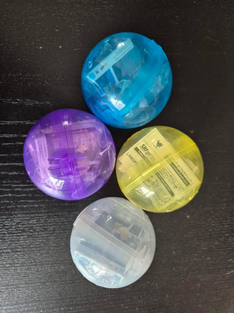 DRAGONBALL Z Gachapon's, Ophalen of Verzenden