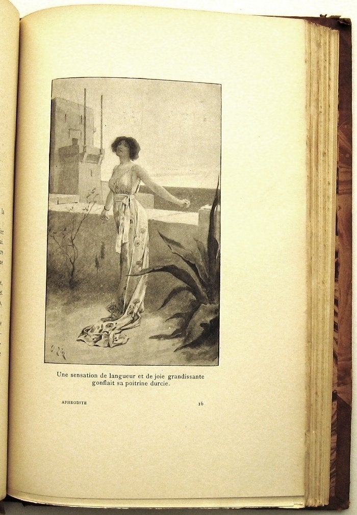 Aphrodite [c.1909] Pierre Louÿs - Zier (ill.) Fraaie band, Ophalen of Verzenden