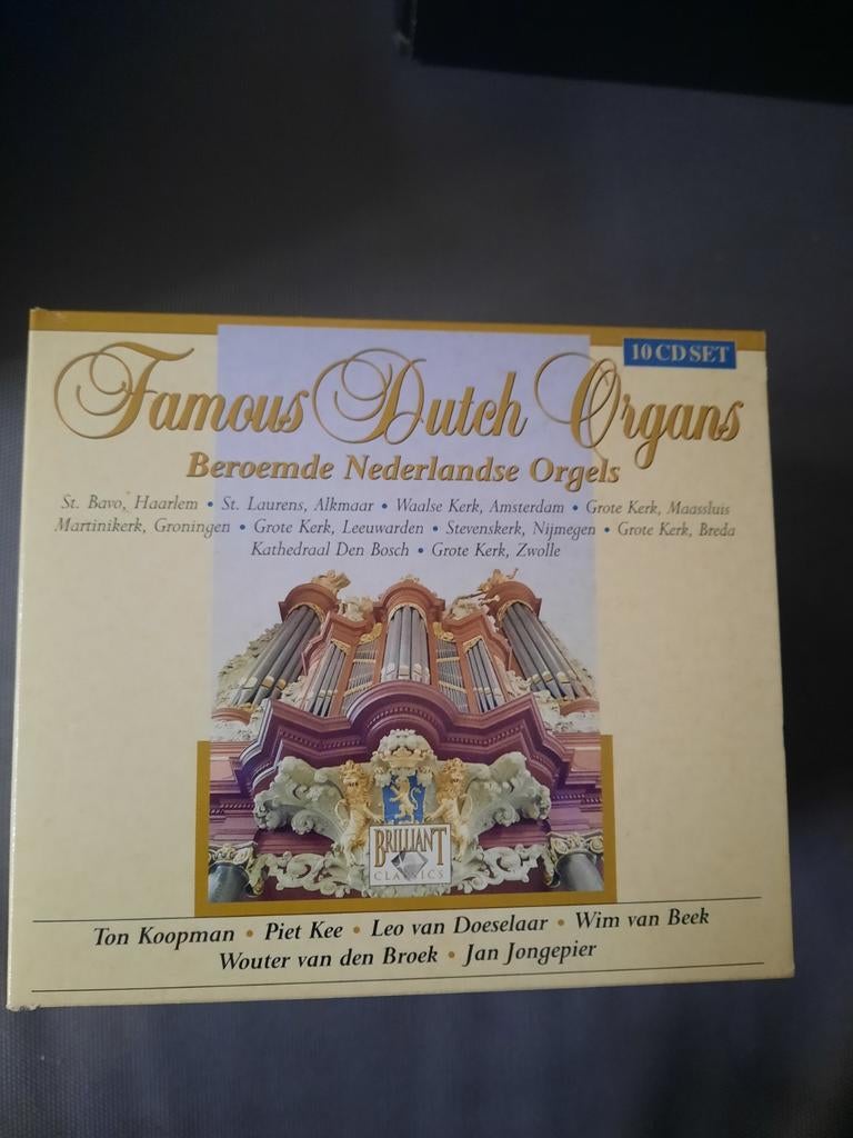 Famous Dutch Organs - Beroemde Nederlandse Orgels 10 CD Set, Gebruikt, Boxset, Ophalen of Verzenden, Orkest of Ballet