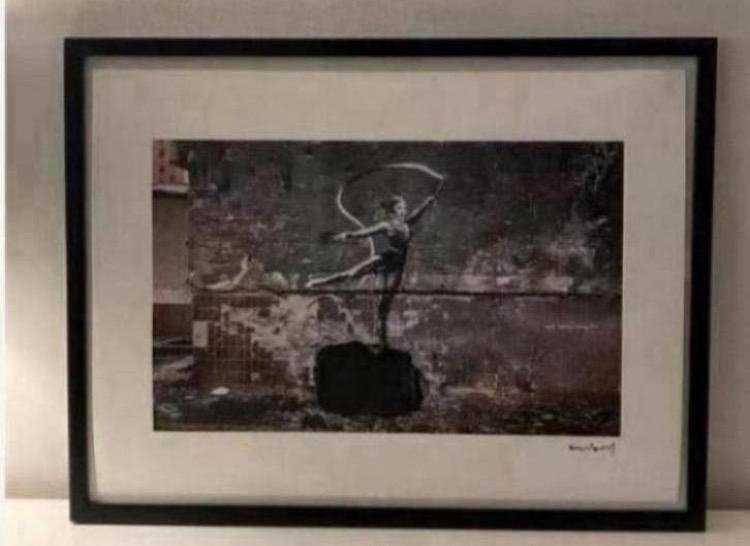 BANKSY : lithografie met certificaat, Ophalen of Verzenden