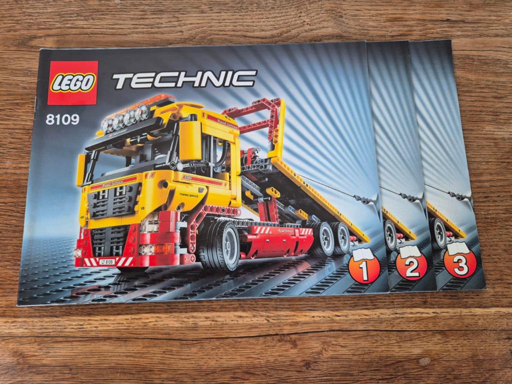 Lego technic 8109 - Flatbed Truck 2 in 1, Ophalen of Verzenden, Zo goed als nieuw