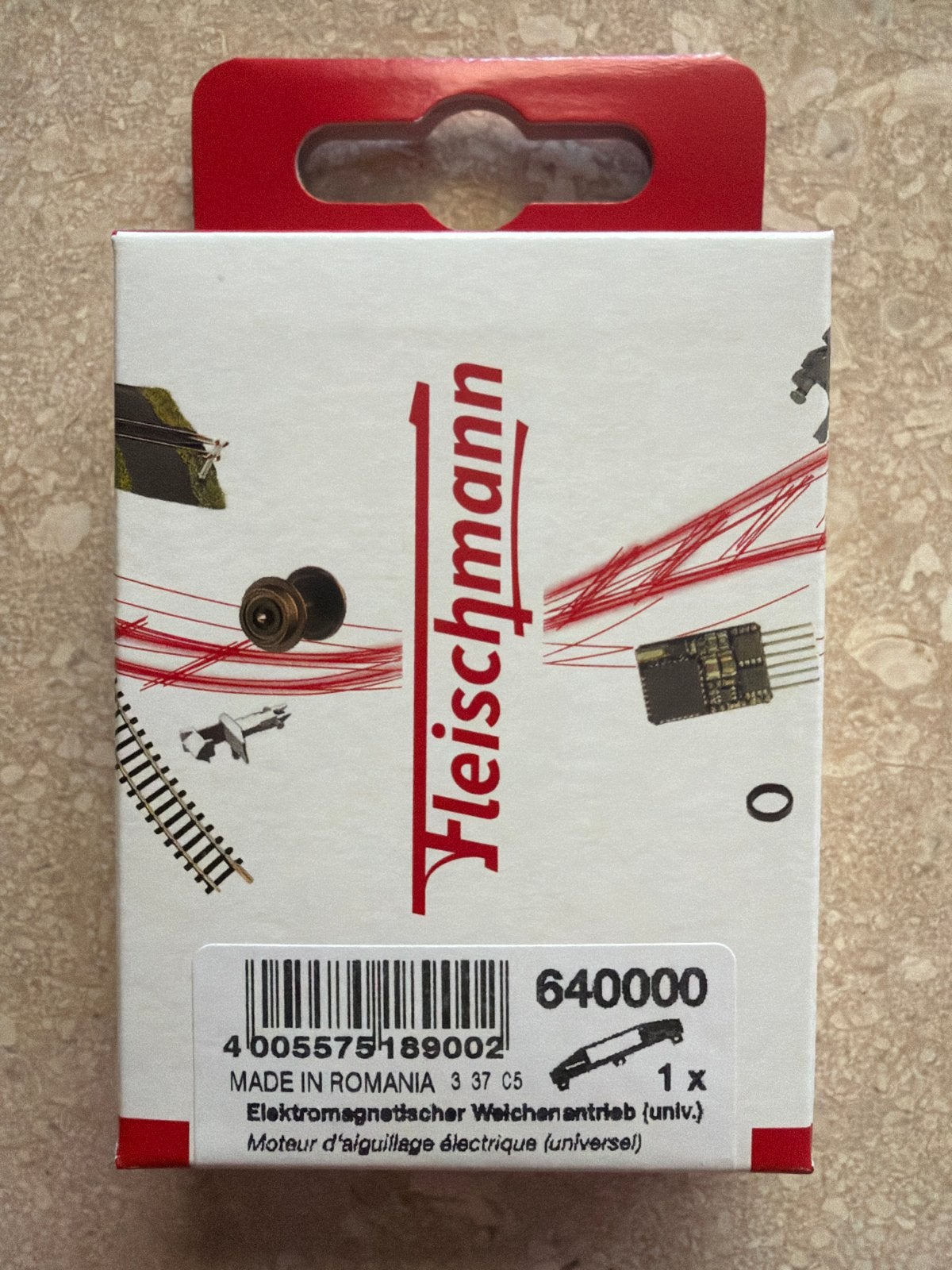 Fleischmann 640000 Elektromagnetische Wisselaandrijving, Overige typen, Nieuw, Ophalen of Verzenden, Fleischmann