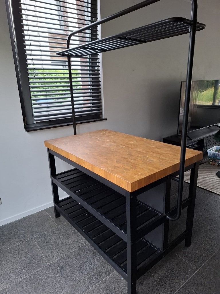 Ikea kitchen island, Ophalen, Gebruikt, 100 tot 150 cm, 75 cm of meer