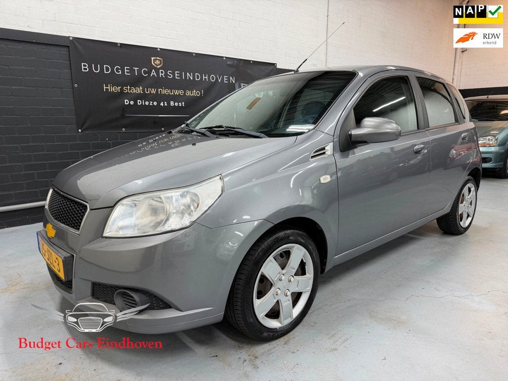Chevrolet Aveo 1.4 16V LS Nap/Airco/5Drs/APK 04-2027!, Voorwielaandrijving, Euro 5, Aveo, 400 kg