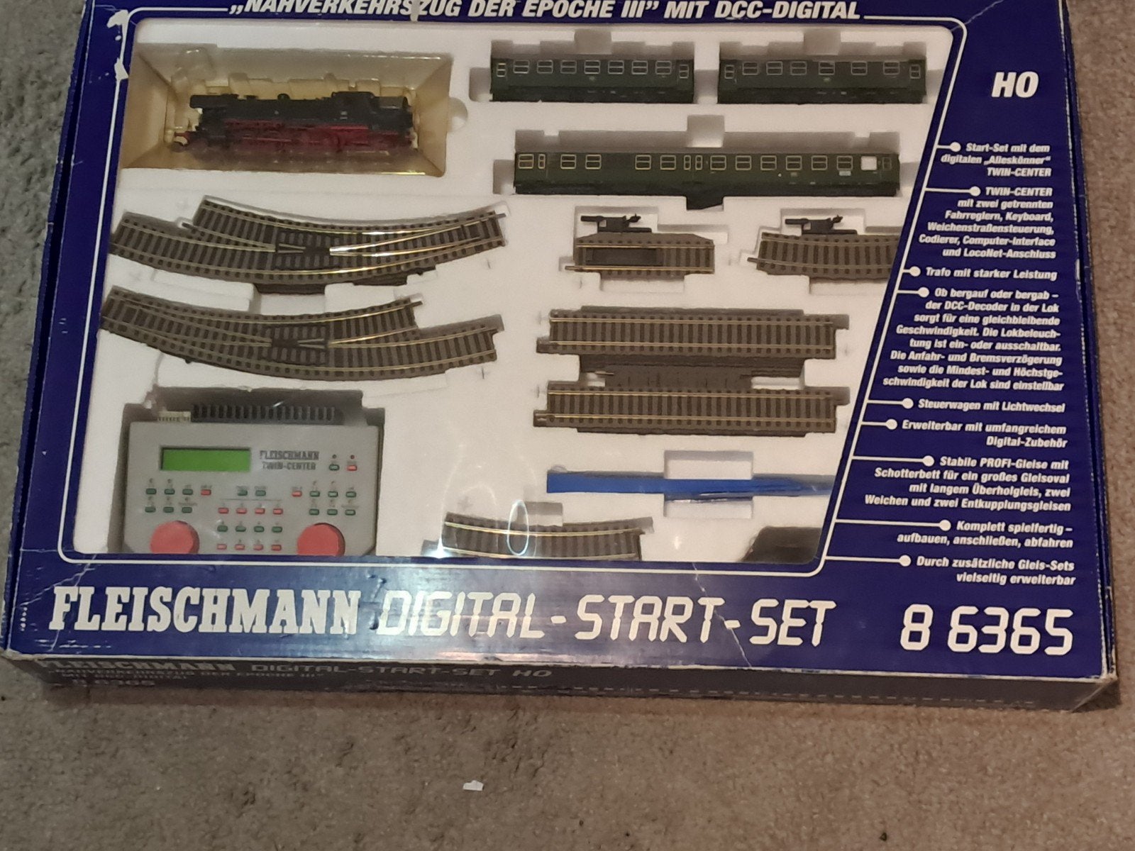fleischmann digitale startset 86365, Ophalen, Treinset, Gelijkstroom, Fleischmann