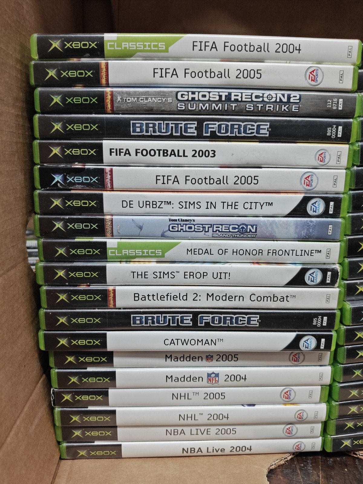 PARTIJ 38 Xbox Classic Games spelletjes, Gebruikt, One Microsoft Way, Redmond, WA 98052, USA, Microsoft, 1 speler