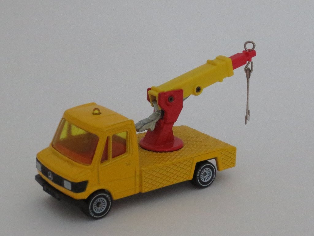 Mercedes-Benz 208 takelwagen, Siku, 1:64, izgst, Ophalen of Verzenden, Gebruikt, Bus of Vrachtwagen