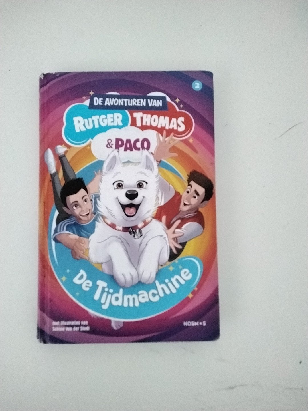 De Avonturen van Rutger, Thomas & Paco: De Tijdmachine, Ophalen, Zo goed als nieuw, Rutger Vink, Thomas van Grinsven, Fictie algemeen