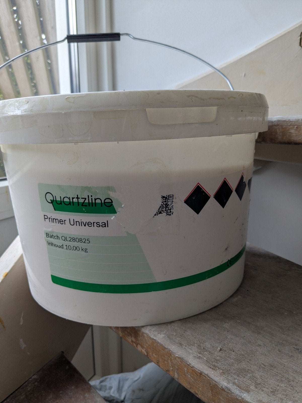 Quartzline Primer Universal voor o.a egaliseren - ca. 7 lite, Ophalen, Gebruikt, Overige typen