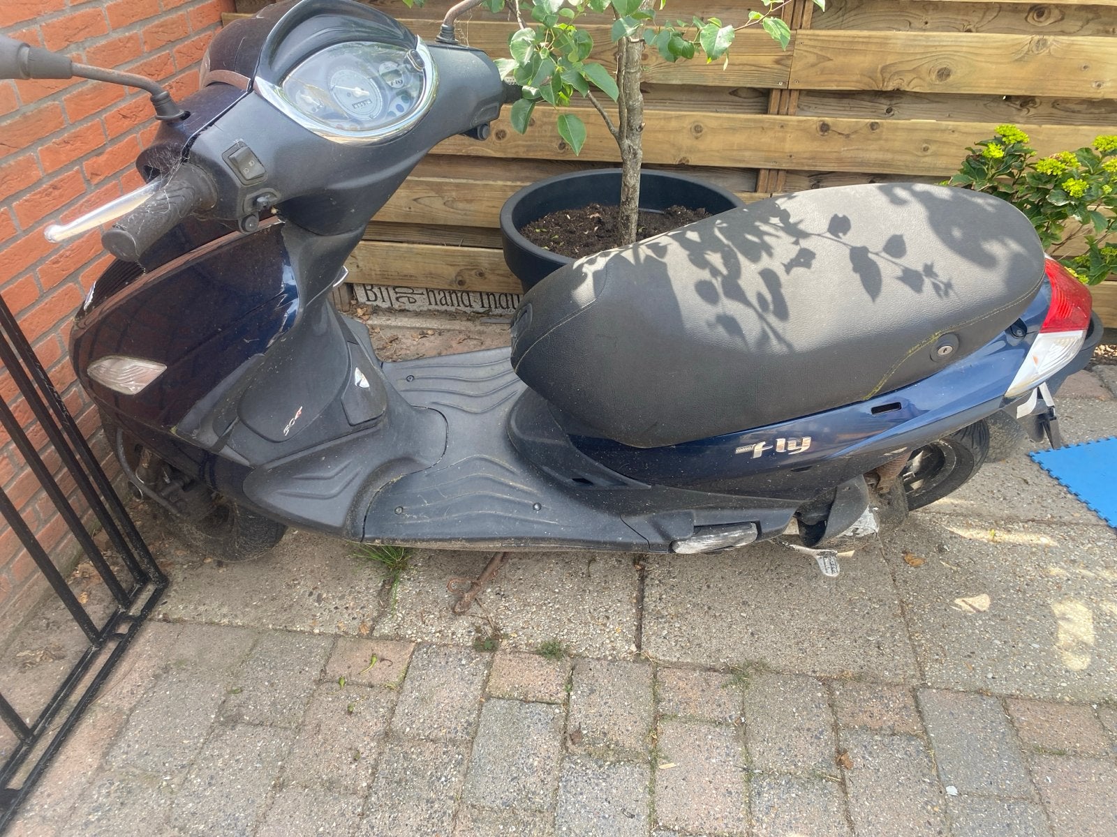 Piaggio Fly Scooter - Blauw, Gebruikt opknapper, Ophalen, Gebruikt, Maximaal 45 km/u, Fly