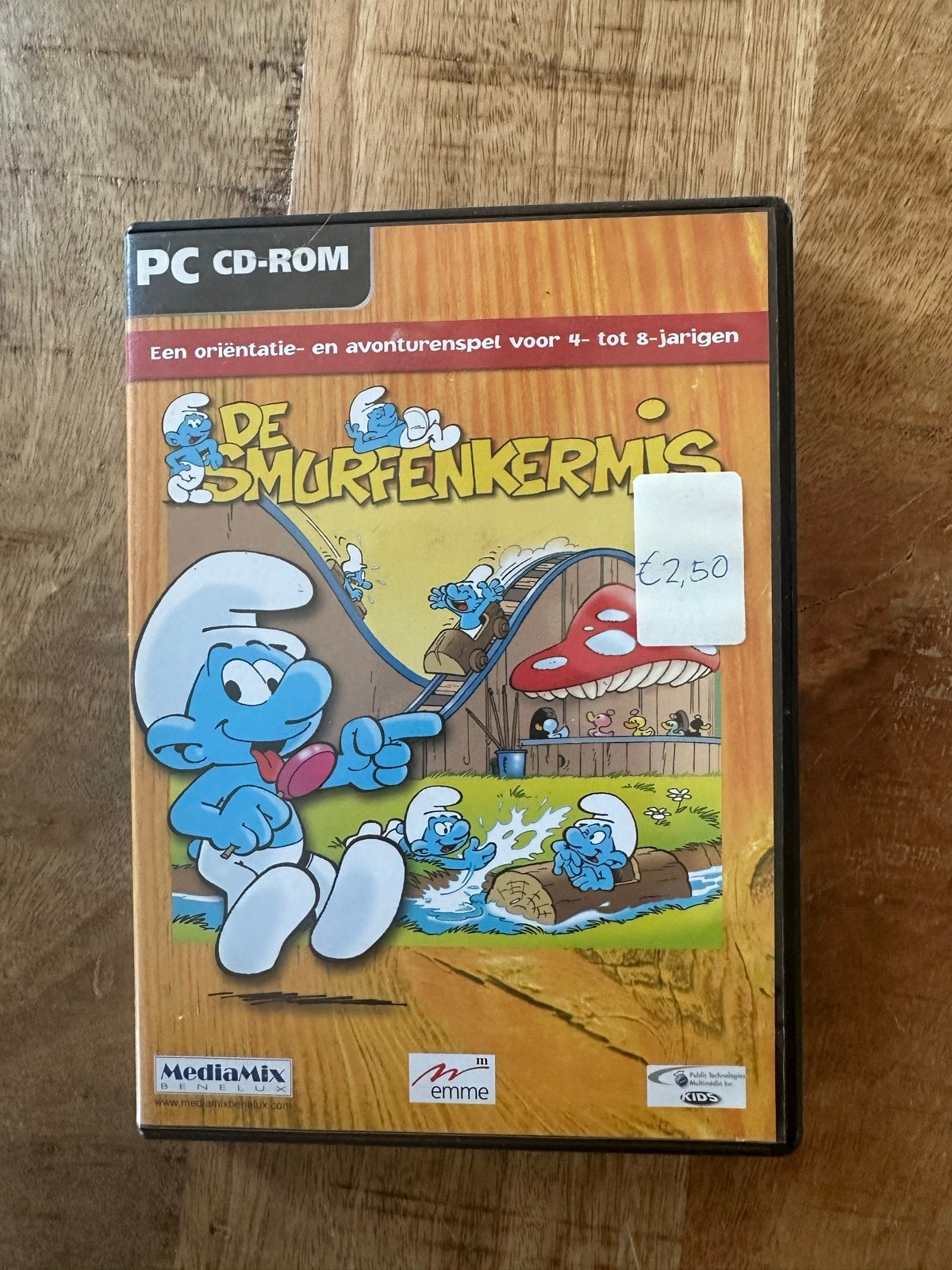 De Smurfenkermis PC CD-ROM - Avontuur voor 4-8 jaar, Avontuur en Actie, Gebruikt, 1 speler, Ophalen of Verzenden