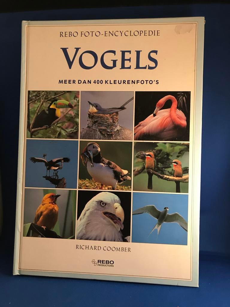 REBO Foto-encyclopedie Vogels - Meer dan 400 kleurenfoto's, Ophalen, Zo goed als nieuw, Vogels