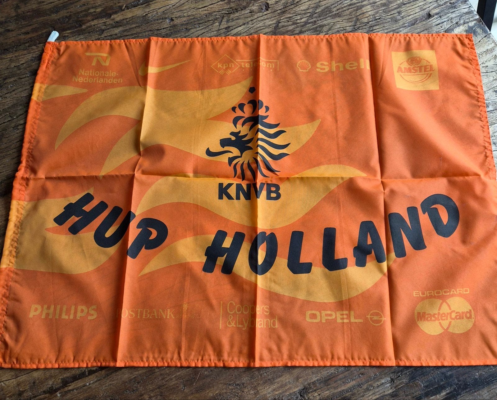 oranje originele vlag knvb, Ophalen of Verzenden, Nieuw, Overige binnenlandse clubs, Overige typen