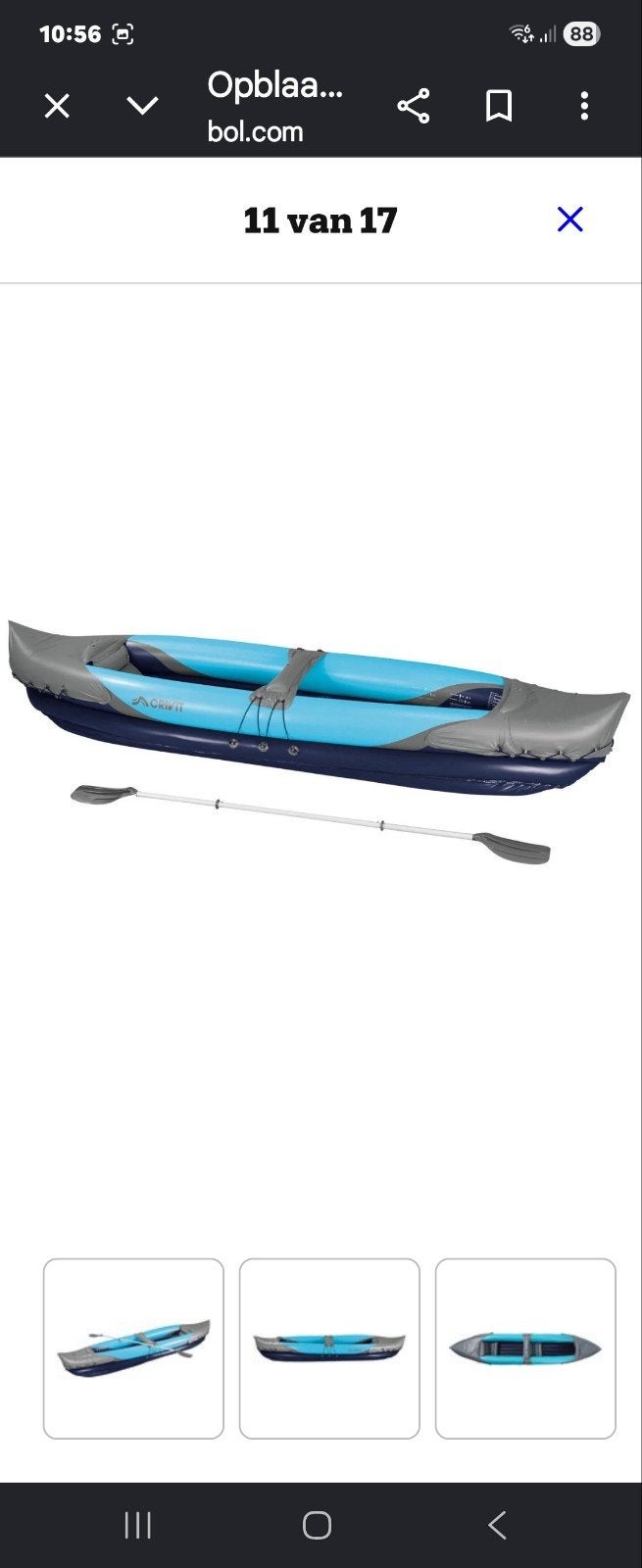 Active touch tr4 kano, Ophalen of Verzenden, Zo goed als nieuw, SUP-boards