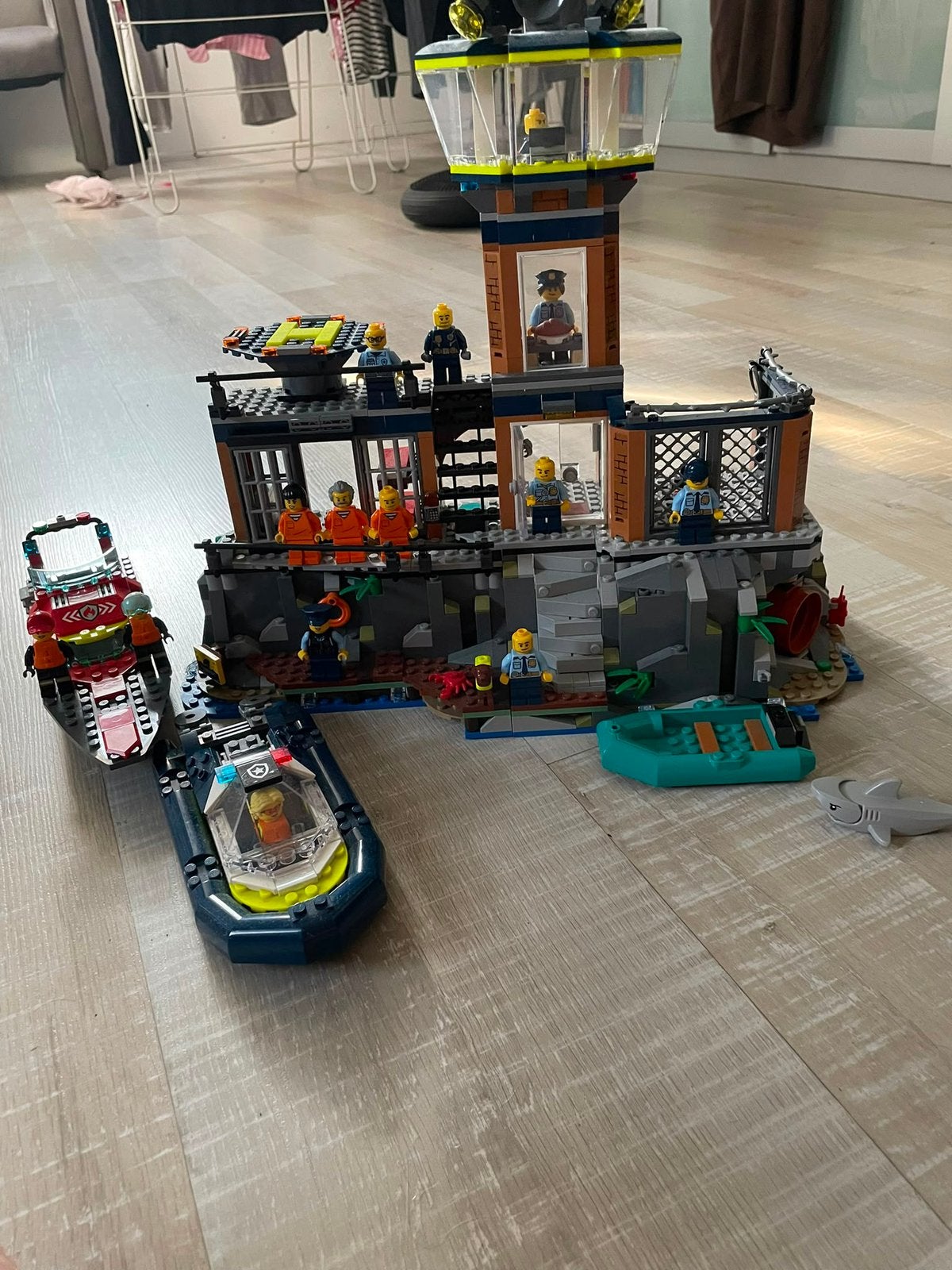 LEGO 60419 City politiegevangeniseiland+60373 reddingsboot, City, Lego, Overige typen, Ophalen of Verzenden