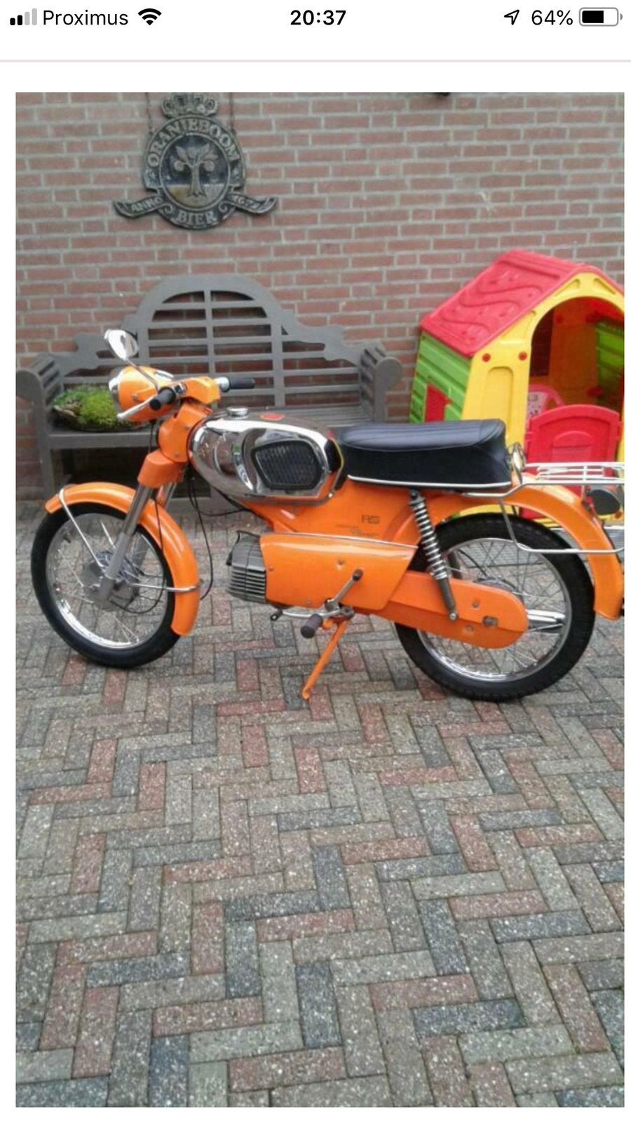 Kreidler RS 1972 in concours staat., Fietsen en Brommers, Brommers | Kreidler, Ophalen of Verzenden, Zo goed als nieuw, Florett RS