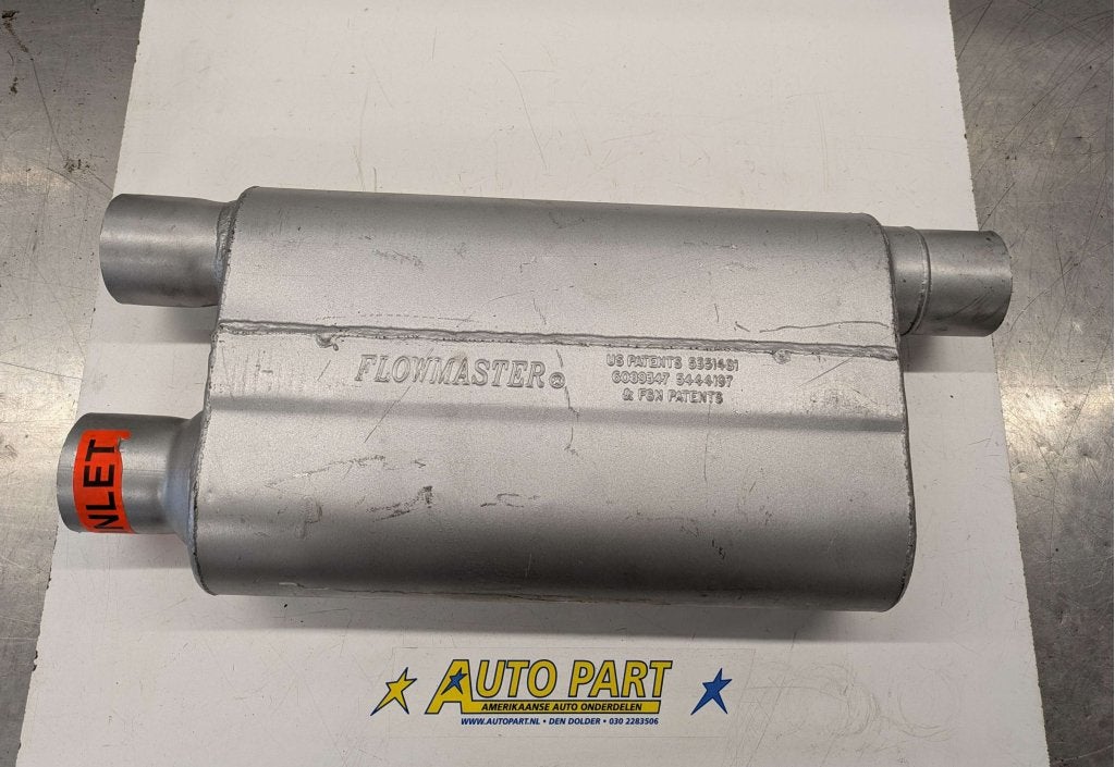 Flowmaster uitlaatdemper 2.5", Auto-onderdelen, Uitlaatsystemen, Amerikaanse onderdelen, Oldtimer onderdelen, Chevrolet, Chrysler