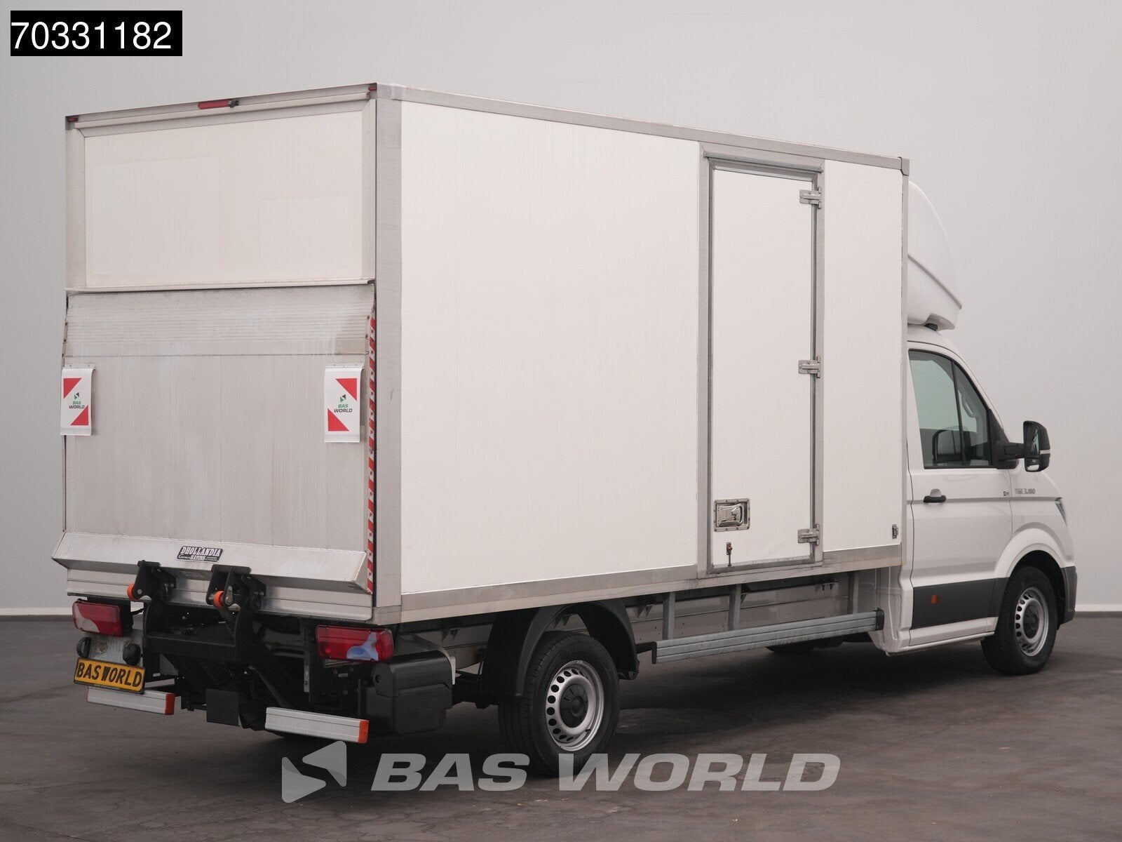 MAN TGE 3.180 Dhollandia Laadklep Zijdeur Bakwagen Camera Ai, Stof, Gebruikt, Euro 6, 4 cilinders