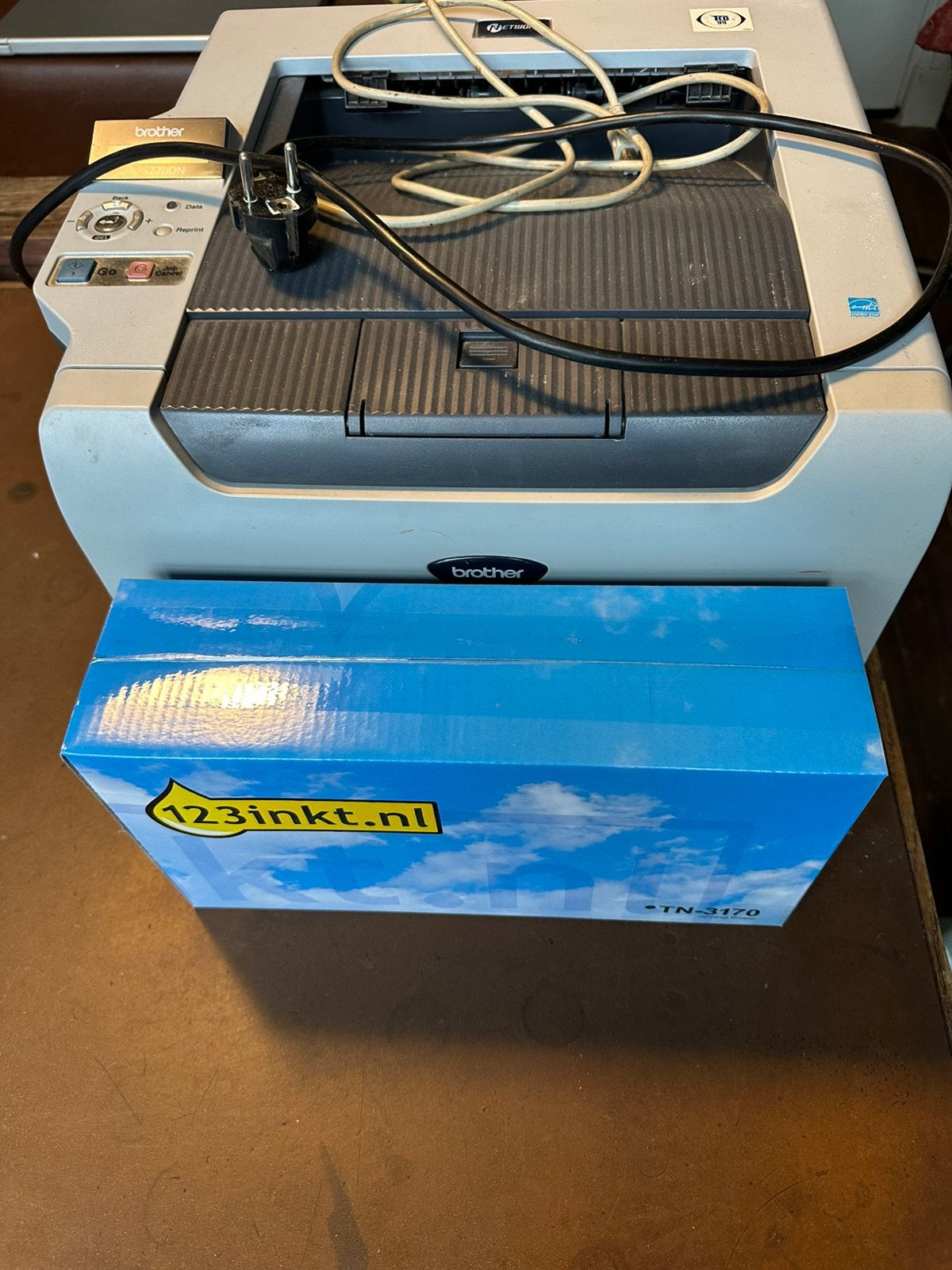Brother Printer met inkt, Computers en Software, Zwart-en-wit printen, Gebruikt, Printer, Ophalen of Verzenden