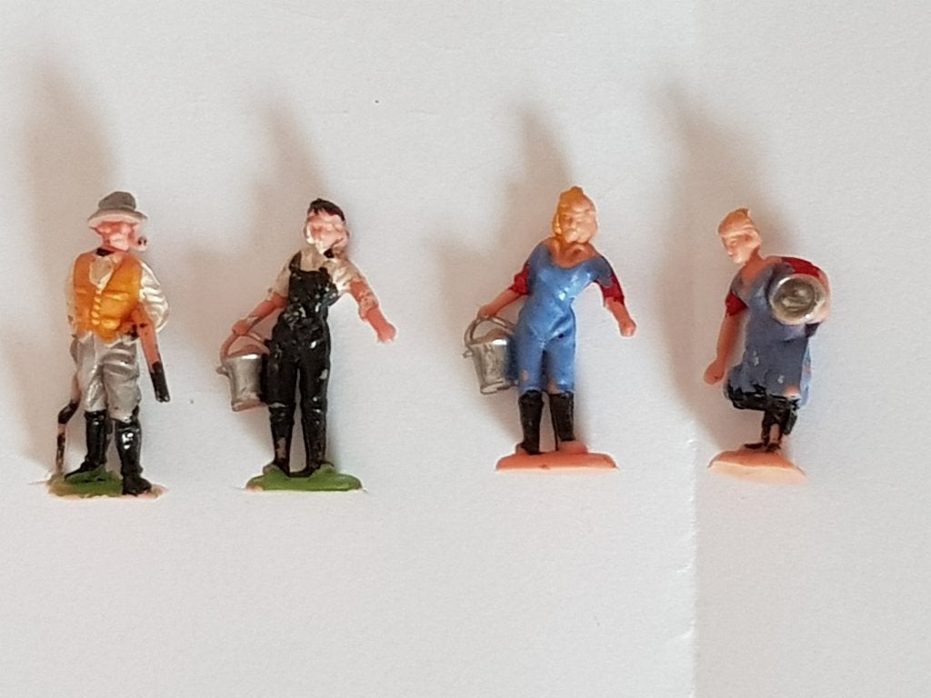 VINTAGE FIGUREN / SOLDATEN / BOERDERIJ / COWBOY / INDIANEN, Verzenden