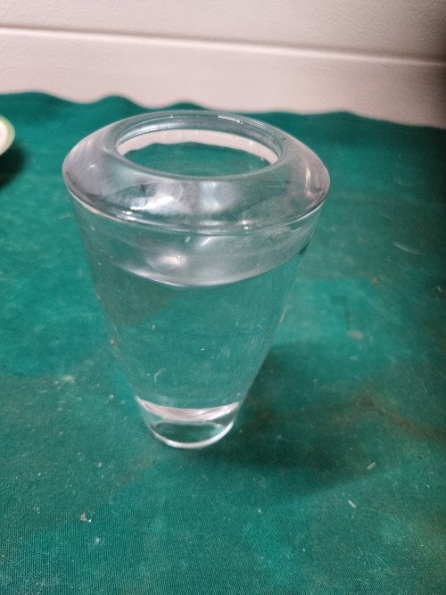 copier kandelaar glas kaars en waxine houder, Ophalen of Verzenden, 'T Olde Gre-j, Info@toldegrej.nl, Endepoelstraat 20f Didam